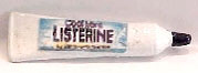 Dollhouse Miniature Cool Mint Listerine Toothpaste Tube